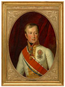 Kejsare Ferdinand I som kronprins av Ferdinand Georg Waldmüller