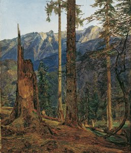 Höllengebirge nära Ischl av Ferdinand Georg Waldmuller