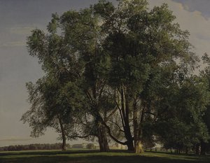 Praterlandskap, 1830 av Ferdinand Georg Waldmuller