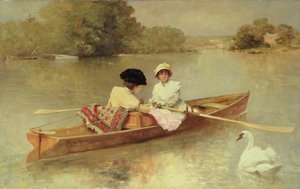 Båtfärd på Seine, 1875-76