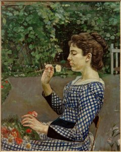 Bildnis Hélène Weiglé av Ferdinand Hodler
