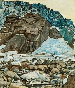 Grindelwaldglaciären, 1912. av Ferdinand Hodler