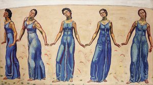 Titta in i oändligheten av Ferdinand Hodler