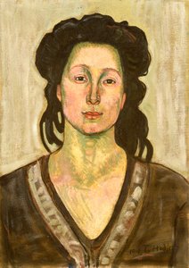Porträtt av Jeanne Cerani, 1910 av Ferdinand Hodler