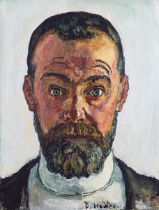 Självporträtt, 1912. av Ferdinand Hodler