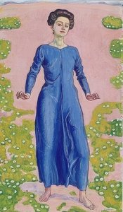 Transfiguration. 1903 av Ferdinand Hodler