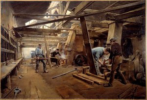 Formarna. Målning av Ferdinand Joseph Gueldry (1858-1945)