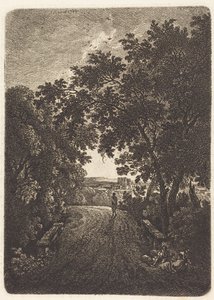 En kvällspromenad av Ferdinand Kobell