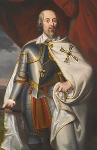 Porträtt av Heinrich Walpot von Bassenheim, mitten av 1800-talet av Ferdinand Müller