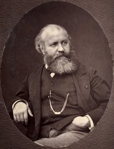 Porträtt av Charles-Françoise Gounod, berömd kompositör