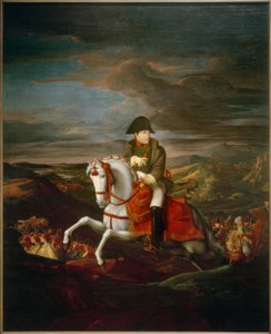 Ridsporträtt av kejsar Napoleon I.