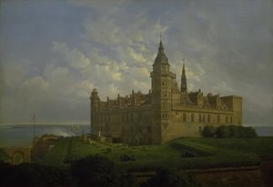 Kronborg sett från norra bastionen