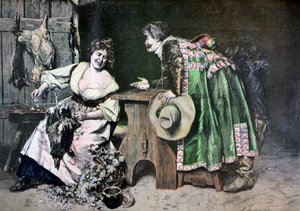 Galanta kommentarer, 1893 av Ferdinand Roybet