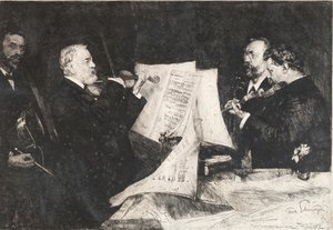 Joachimkvartetten, 1904.