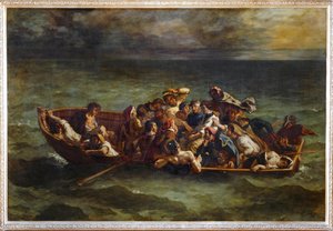 Le Naufrage de Don Juan - Don Juans skeppsbrott. Salong de 1841 ... av Ferdinand Victor Eugene Delacroix