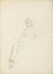 Porträtt av greve Anatole Nikolaievich Demidov, 1:e prins av San Donato 1812-1870, 1864 av Ferdinand Victor Eugene Delacroix