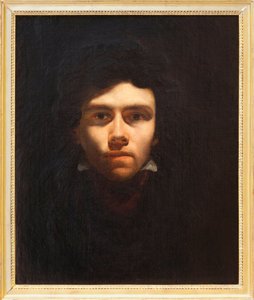 Självporträtt av Eugene Delacroix (1798-1863), fransk målare - Målning tillskriven Delacroix - Fotografi, KIM Youngtae, Rouen, Musee des Beaux Art de Rouen av Ferdinand Victor Eugene Delacroix