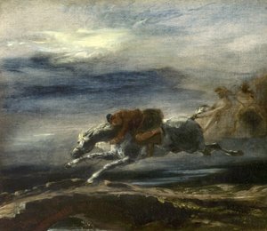 Där O "Shanter av Ferdinand Victor Eugene Delacroix