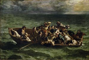 Don Juans skeppsbrott av Ferdinand Victor Eugene Delacroix