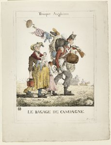 Engelska trupper: kampanjbagaget av Ferdinand Victor Eugene Delacroix