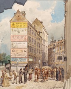 Kohlmessergasse och Salzgries vid Ruprechtsstiege