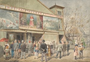I Wurstelprater i Wien