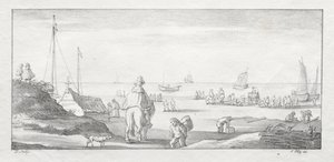 Längs en holländsk kust, 1811-1816. av Ferdinand the Elder Piloty