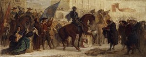 Maximilian I:s intåg i Prag efter segern på Vita berget 1620 av Ferdinand von Piloty