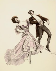 F. v. Reznicek, Cake walk / aus: 6 Tanzbilder av Ferdinand von Reznicek