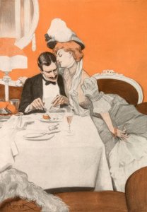 Inte för stormigt! Din passion kan förstöra allt för mig förutom min mantel av Ferdinand von Reznicek