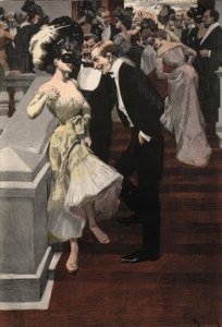 Reznicek / Bal pare / från: Galante Welt / 1904 av Ferdinand von Reznicek