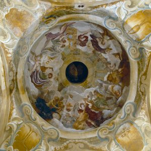 Målad kupol, 1685-86
