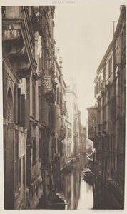 Albrizzi-kanalen av Ferdinando Ongania