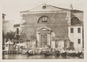 Kyrkan Saint Marcuola av Ferdinando Ongania