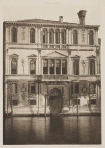 Contarini-palatset av Ferdinando Ongania