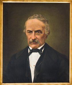 Självporträtt (olja på duk) av Ferdinando Tarabini