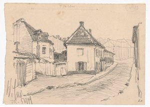 Garvargränd i Vilnius av Ferdynand Ruszczyc