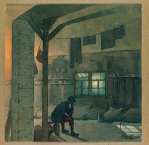 Millot är på sin vakt, Gustrow av Fernand Barbier