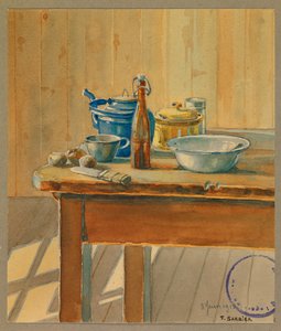 Tillaga en god måltid,Gustrow av Fernand Barbier