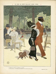 Illustration av Fernand Fau (1858-1919) i Le Lire av Fernand Fau