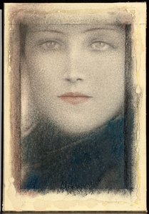 Chef för en kvinna, ca 1910 av Fernand Khnopff