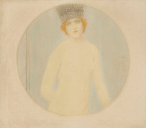Naken drottning, ca. 1910.