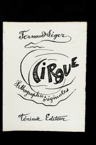 Cirque, omslag av Fernand Leger
