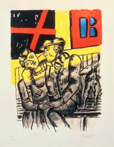De älskande av Fernand Leger