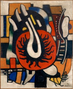 Den röda skivan av Fernand Leger