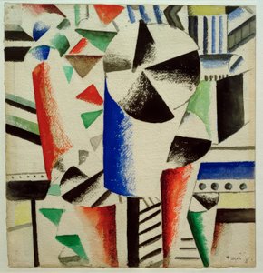 Färgade cylindrar av Fernand Leger