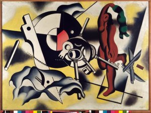 Kontrastföremål / Stilleben av Fernand Leger