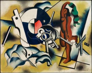 Dansaren med nycklarna av Fernand Leger