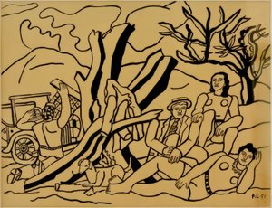 Das Landpartie von Fernand Leger