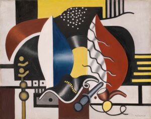 stilleben av Fernand Leger
